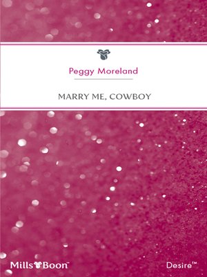 cover image of Marry Me, Cowboy